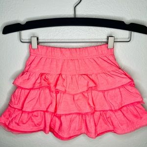 Girl Skirt. Size 4T. Color Coral.